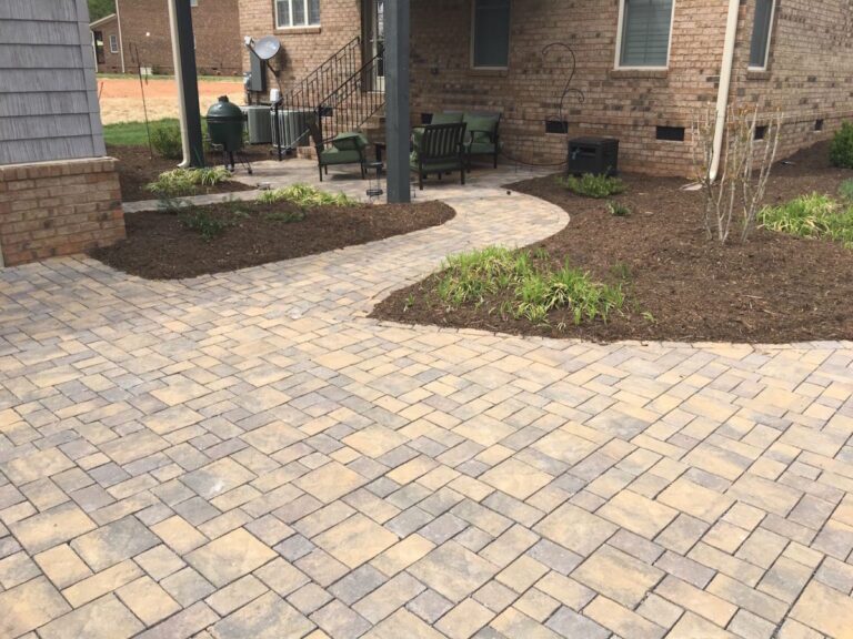 Belmont Homes Pavers Driveway