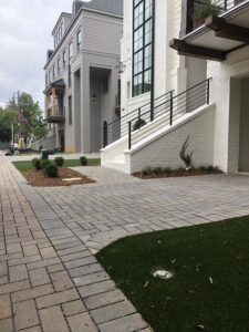 The towers at Mattie Rose Pavers Driveway