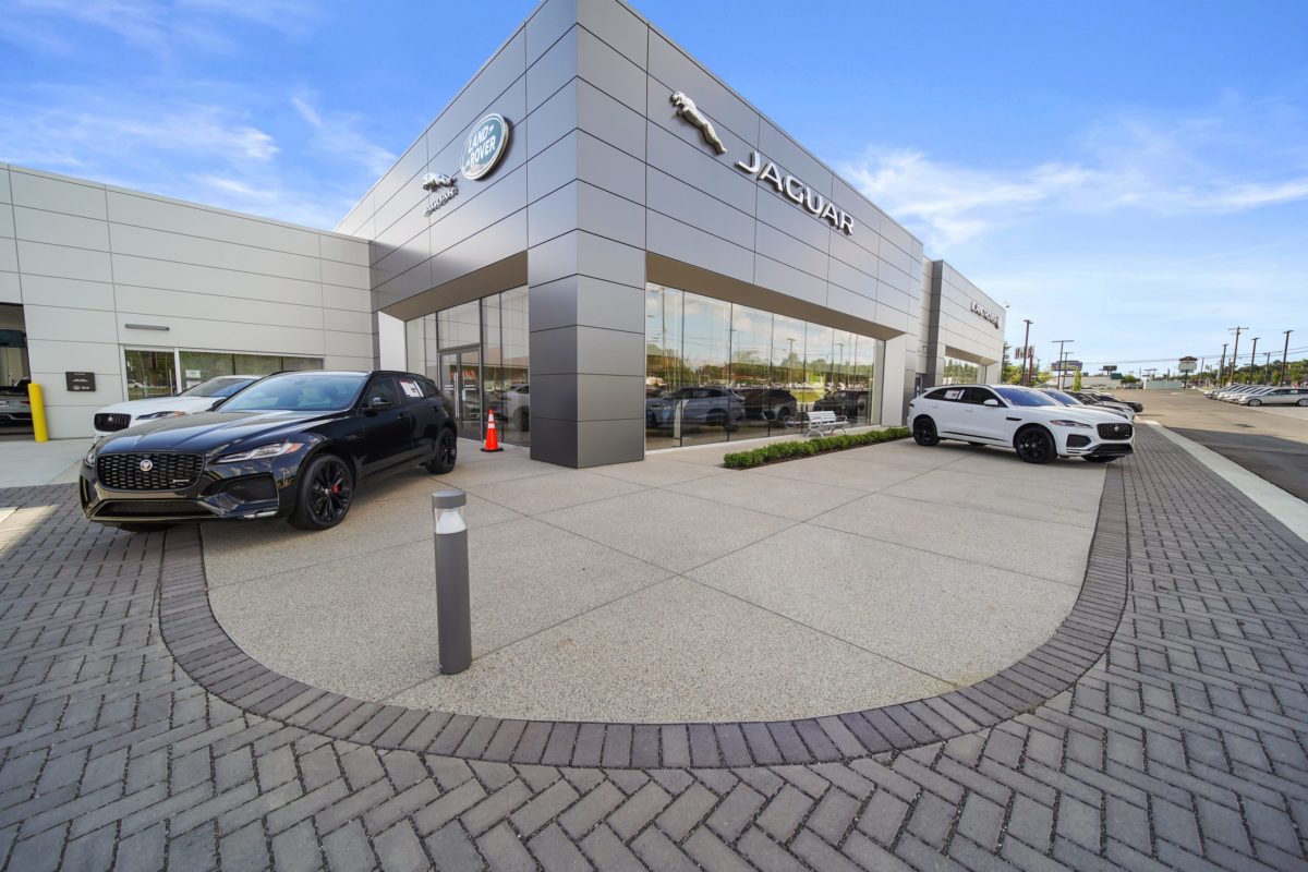Jaguar Dealership Unit Paving Inc.