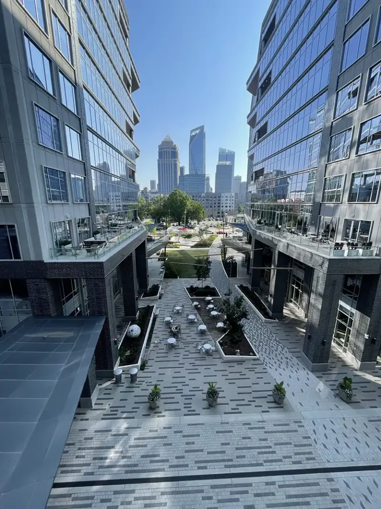 Vantage South End facing uptown charlotte north carolina